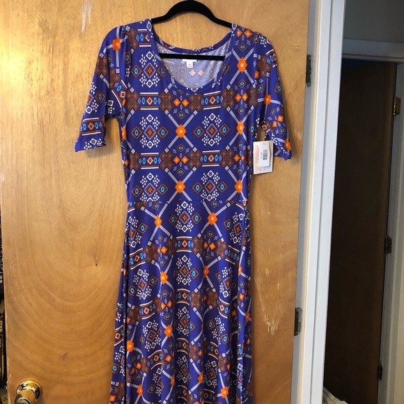 NWT Full Length Medium Ana Dress by LuLaRoe - Picture 2 of 3